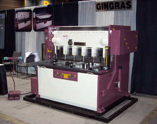 cisaille/presse plieuse combinée Gingras 